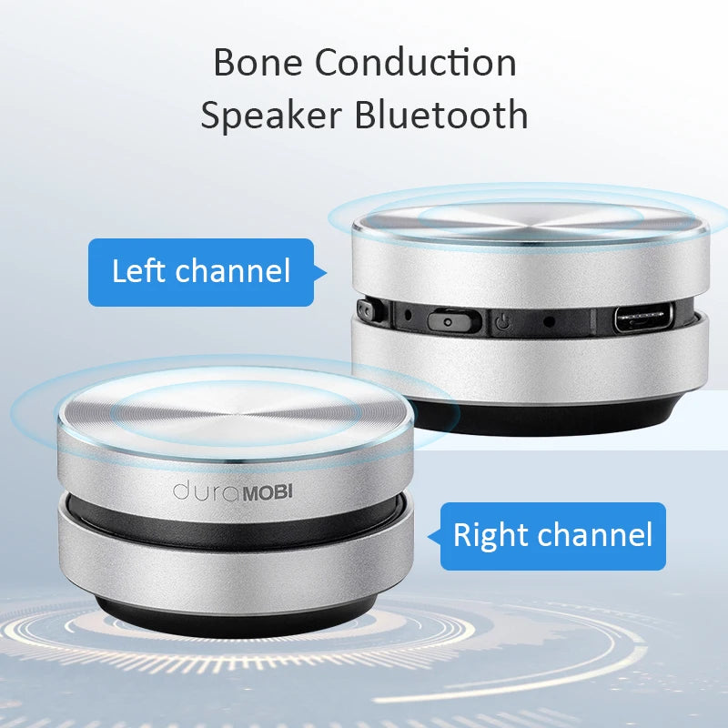 Portable Speakers Bone Conduction Bluetooth Speaker Vibration Stereo Audio  Digital TWS Wireless Smallest Portable Sound Box DURAMOBIHumbirdSpeaker  From 18,38 €